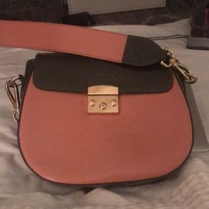 Vittoria Napoli Italian leather shoulder bag